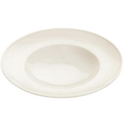 TALERZ DO PASTY CREMA 30 cm PORCELANA KREMOWA