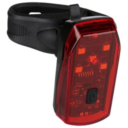 Lampka rowerowa tylna 5 LED z funkcją Stop