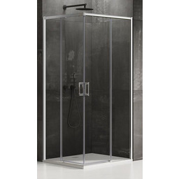 New Trendy Prime kabina kwadratowa 80x80x200 cm przejrzysta