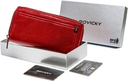 Duży elegancki damski portfel od Rovicky z RFID