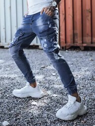 Spodnie męskie niebieskie Dstreet UX3285-L