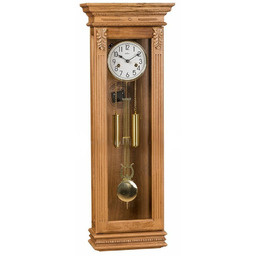 Zegar drewniany mechaniczny ścienny z wahadłem Adler 11000