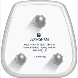 Travel Blue Adapter podróżny / przejściówka Tech by