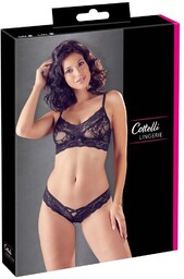 Bra and Briefs black L/XL