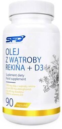 SFD Olej z Wątroby Rekina + D3, 90