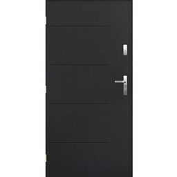 Drzwi zewnętrzne loara antracyt 80 lewe