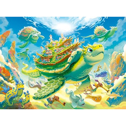 Kinderpuzzle 200 XXL Teile - Magische Tiefsee