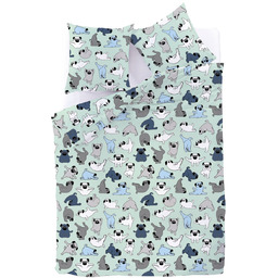 Pościel Z Mikrofibry Cute Pets 140x200 cm