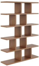 Duży regał z półkami, biblioteczka, HOLT, 70x18x101 cm,