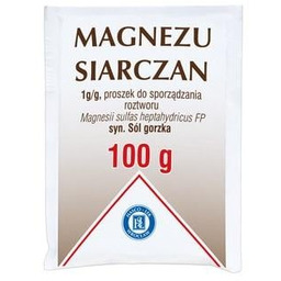 MAGNEZU SIARCZAN (sól gorzka) - 100g