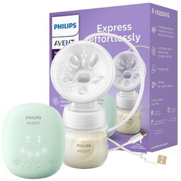Zestaw Laktator Philips Avent Essential SCF323/11 + Smoczek