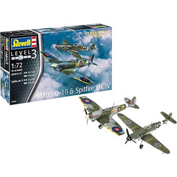 Revell Combat Set Bf109G-10 & Spitfire Model