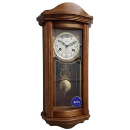 Zegar drewniany mechaniczny ścienny z wahadłem Adler 11017