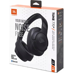 Słuchawki bezprzewodowe nauszne Jbl Tune 770NC Czarny Anc