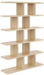 Duży regał z półkami, biblioteczka, HOLT, 70x18x101 cm,