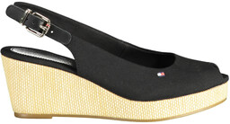 CZARNE BUTY DAMSKIE TOMMY HILFIGER