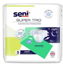 SENI SUPER TRIO Pieluchomajtki dla dorosłych Small S,