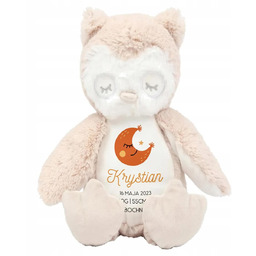 MIŚ Maskotka PRZYTULANKA SOWA Na Prezent Dla Dziecka