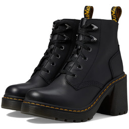 Dr. Martens Jesy 6 Tie Boot Fashion, Black