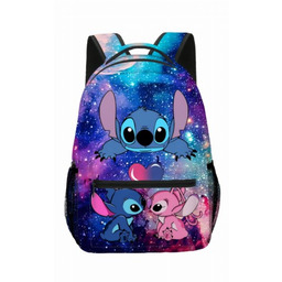 Plecak szkolny Stitch Angel Disney Galaxy Kosmos duży,