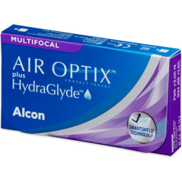 Air Optix plus HydraGlyde Multifocal (6 soczewek)