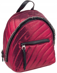 Mały, pikowany plecak damski - David Jones