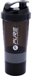 PURE2IMPROVE Shaker 7095732 Czarno-szary (500 ml)
