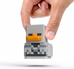 TUBBZ Mini: Minecraft - szkielet cosplay gumowa kaczka