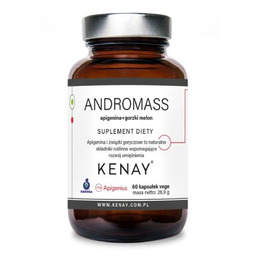 KENAY AndroMass Apigenina + Gorzki melon, 60 kaps.