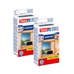 Tesa Moskitiera okienna Siatka na okno taśmę rzepową