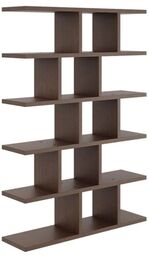 Duży regał z półkami, biblioteczka, HOLT, 70x18x101 cm,