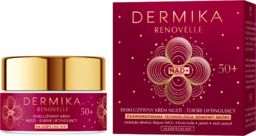 Dermika Renovelle 50+, ekskluzywny krem multi-eliksir liftingujący,