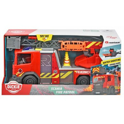 DICKIE TOYS Samochód SOS Scania Straż pożarna 203716017