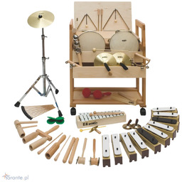 Wózek muzyczny Goldon 1 - zestaw instrumentów