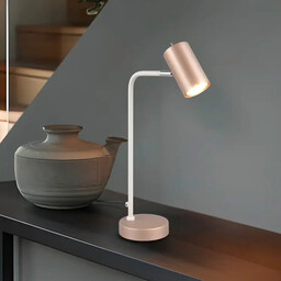 Trio Stolikowa lampa z wtyczką MARLEY 512400165 różowa