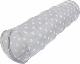 KNORRTOYS.COM 55141 tunel do zabawy Grey White Stars,