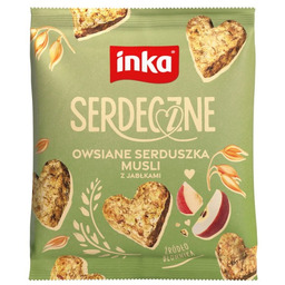 Inka Serdeczne Owsiane serduszka musli z jabłkami 50