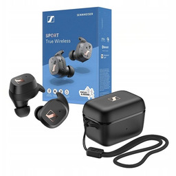Sennheiser SPORT True Wireless Black - SALON SENNHEISER