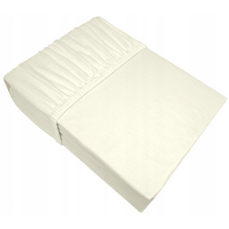 Prześcieradło Jersey z gumką 200x220 Bielbaw Greno kość