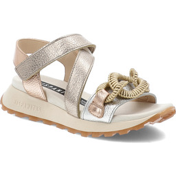 Hispanitas Srebrne Sandały Modne Obuwie Damskie