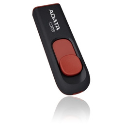PAMIĘĆ USB USB2 64GB BLACK/RED AC008-64G-RKD ADATA