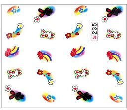 Naklejki wodne do paznokci bajkowe Nr 235