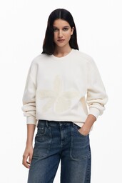 Bluza z kwiatem