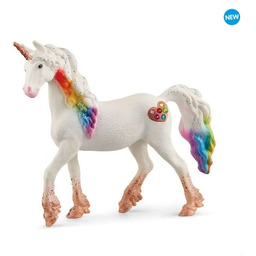 Schleich, figurka, Tęczowy Jednorożec, Klacz, 70726