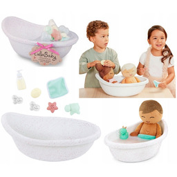 Wanienka wanna dla lalek z akcesoriami zabawkami