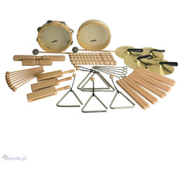 Zestaw instrumentów rytmicznych w torbie - dla grupy