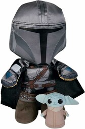 The Mandalorian Plusz z Baby Yoda 25 cm