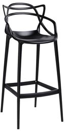 Krzesło Barowe Hilo Premium 65 Cm Czarne