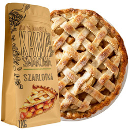 Kawa Mielona Smakowa Szarlotka Jabłko Cynamon Ciasto 1