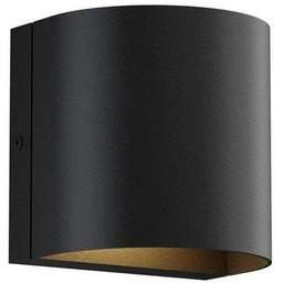 Lindby - Gladis LED Ścienna Lampa Ogrodowa Black